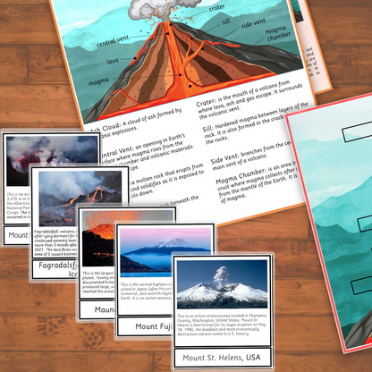 Volcano Study Workbook | Worksheets and Activities